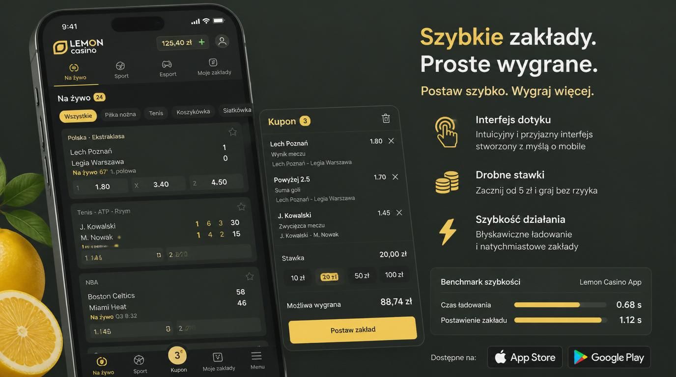 użytkownik typuje zakład na smartfonie – drobne stawki, szybki dostęp.